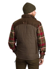 Photo V10053-03.jpg Gilet homme Pinewood Småland Abisko M's 241 Suede Brown coupe ajustée