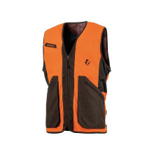 Photo V10373-04.jpg Gilet Somlys 611 Classy réversible orange et camouflage forêt