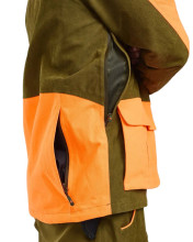 Photo V10381-03.jpg Veste de chasse Pinewood Furudal Expert 2L Homme Olive Green/Orange