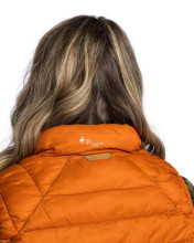 Photo V10383-04.jpg Gilet matelassé sans manches Pinewood Abisko Insulation orange brûlé pour femme