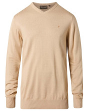 Pull Pinewood Värnamo en laine mérinos col V ...