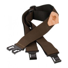 Bretelles élastiques Somlys marron largeur 5 cm à ...