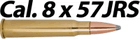 Cal 8 x 57 r